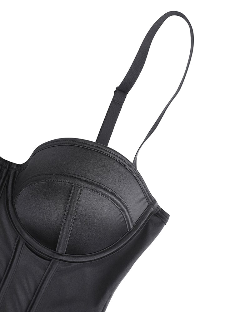 Bare Essentials™ AirSlim® Retro-style Cupped Bra-free Thong Bodysuit - Image 10