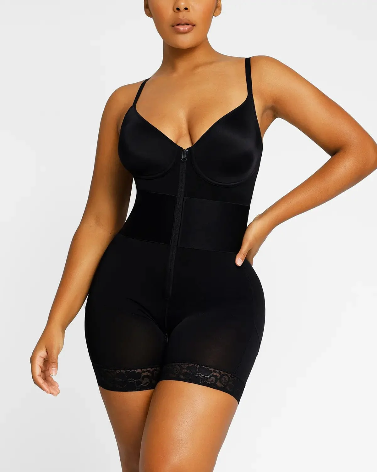 Bare Essentials™ AirSlim® ElasticFuse Waistband Shaping Bodysuit - Image 4