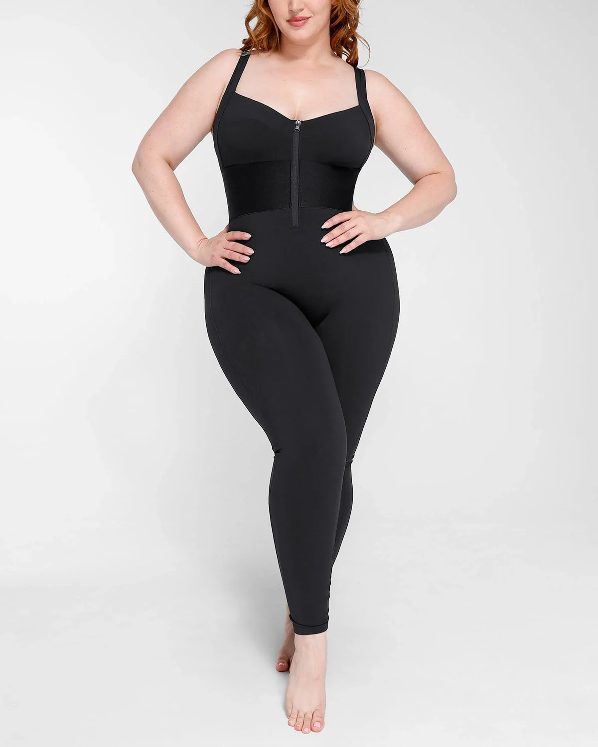 Bare Essentials™ AirSlim® ElasticFuse Waistband Shaping Jumpsuit - Image 5