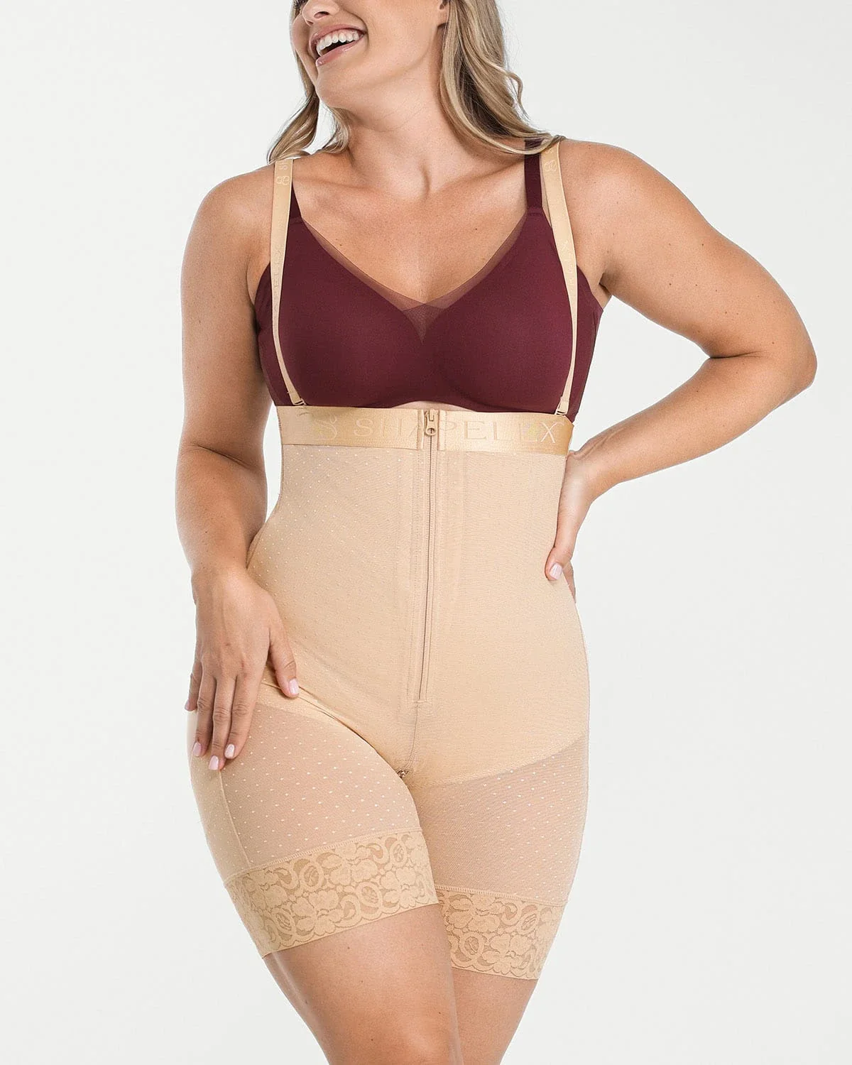 BOOT-YEAH™ AirSlim® High-Waisted Polka Dot Short - Image 7