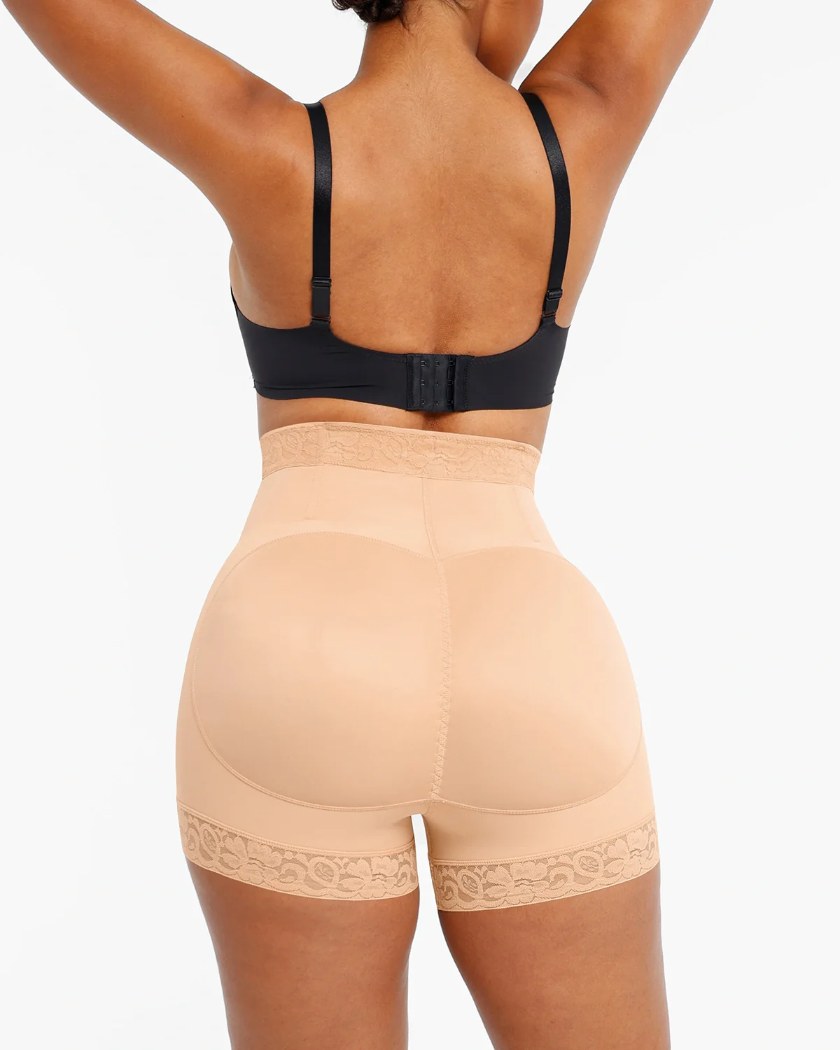 Bare Essentials™ AirSlim® Lace Steel Boned Butt Enhancer Short - Image 21