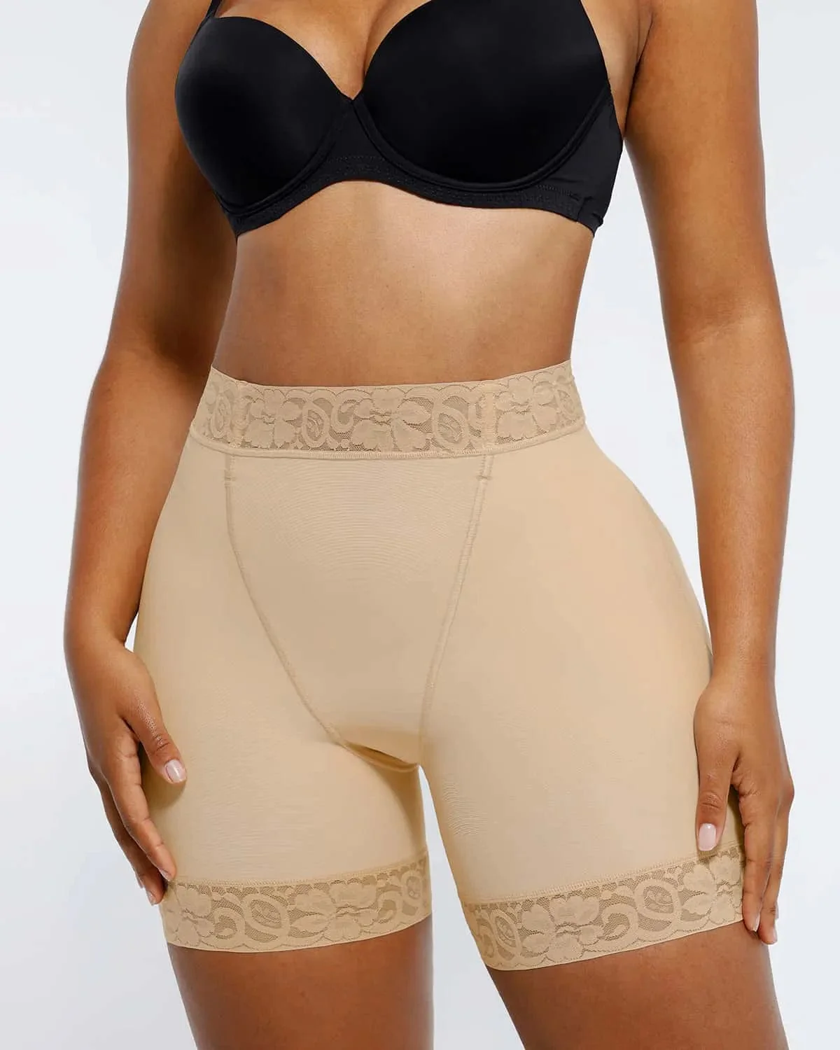 BOOT-YEAH™ AirSlim® Mid-Rise Lace Butt-Lifting Short - Image 10