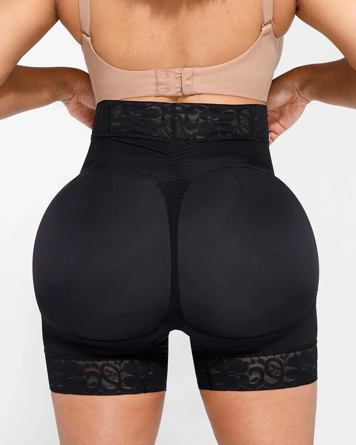 BOOT-YEAH™ AirSlim® Mid-Rise Lace Butt-Lifting Short - Image 3