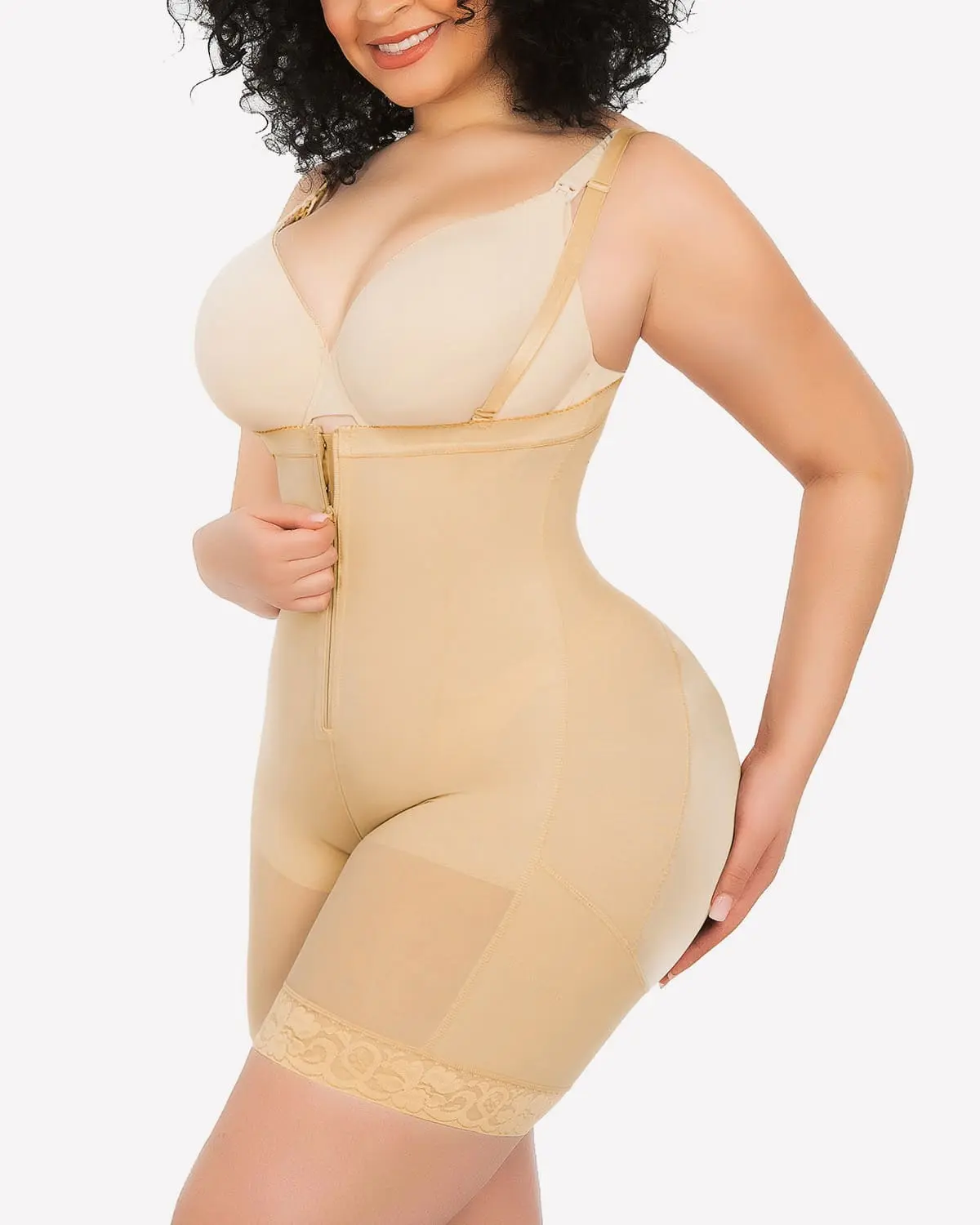 Bare Essentials™ AirSlim® High-Waisted Firm Tummy Compression Mid Thigh Short - Image 34