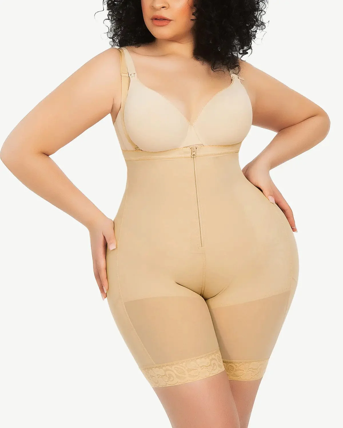 Bare Essentials™ AirSlim® High-Waisted Firm Tummy Compression Mid Thigh Short - Image 35