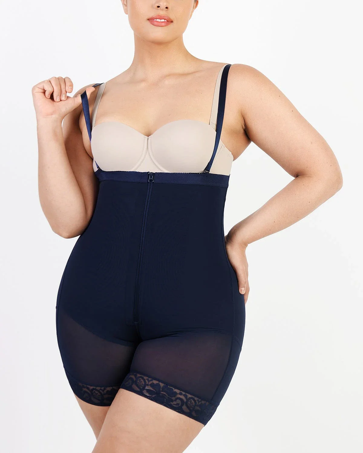 Bare Essentials™ AirSlim® High-Waisted Firm Tummy Compression Mid Thigh Short - Image 9