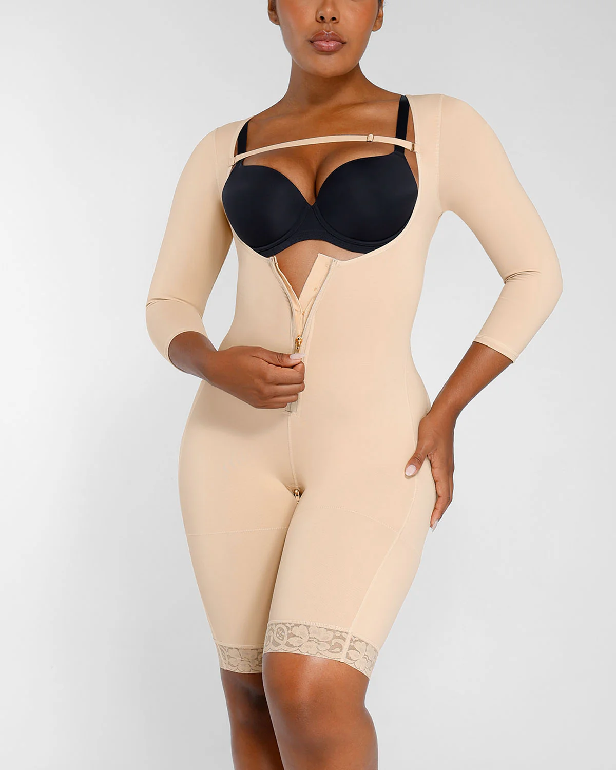 BOOT-YEAH™ AirSlim® Open Bust Bodysuit - Image 12