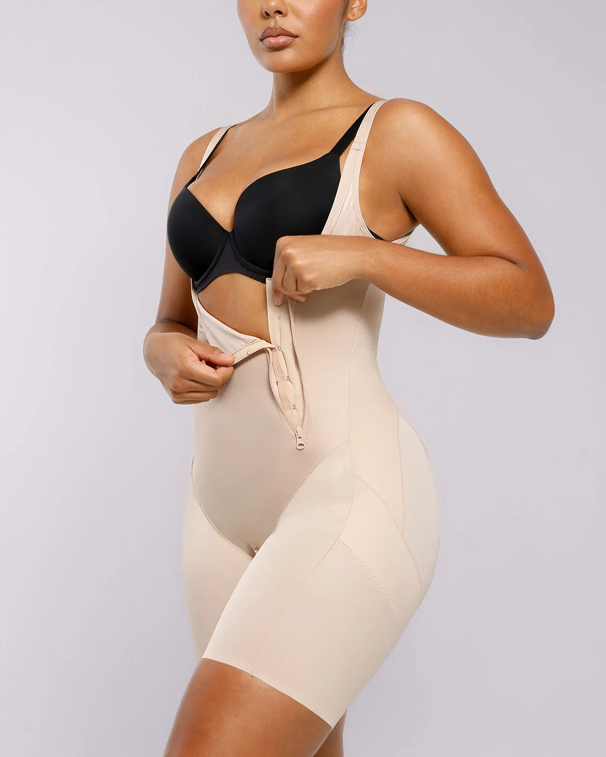 BOOT-YEAH™ SilkSculpt Open Bust Full Bodysuit - Image 20
