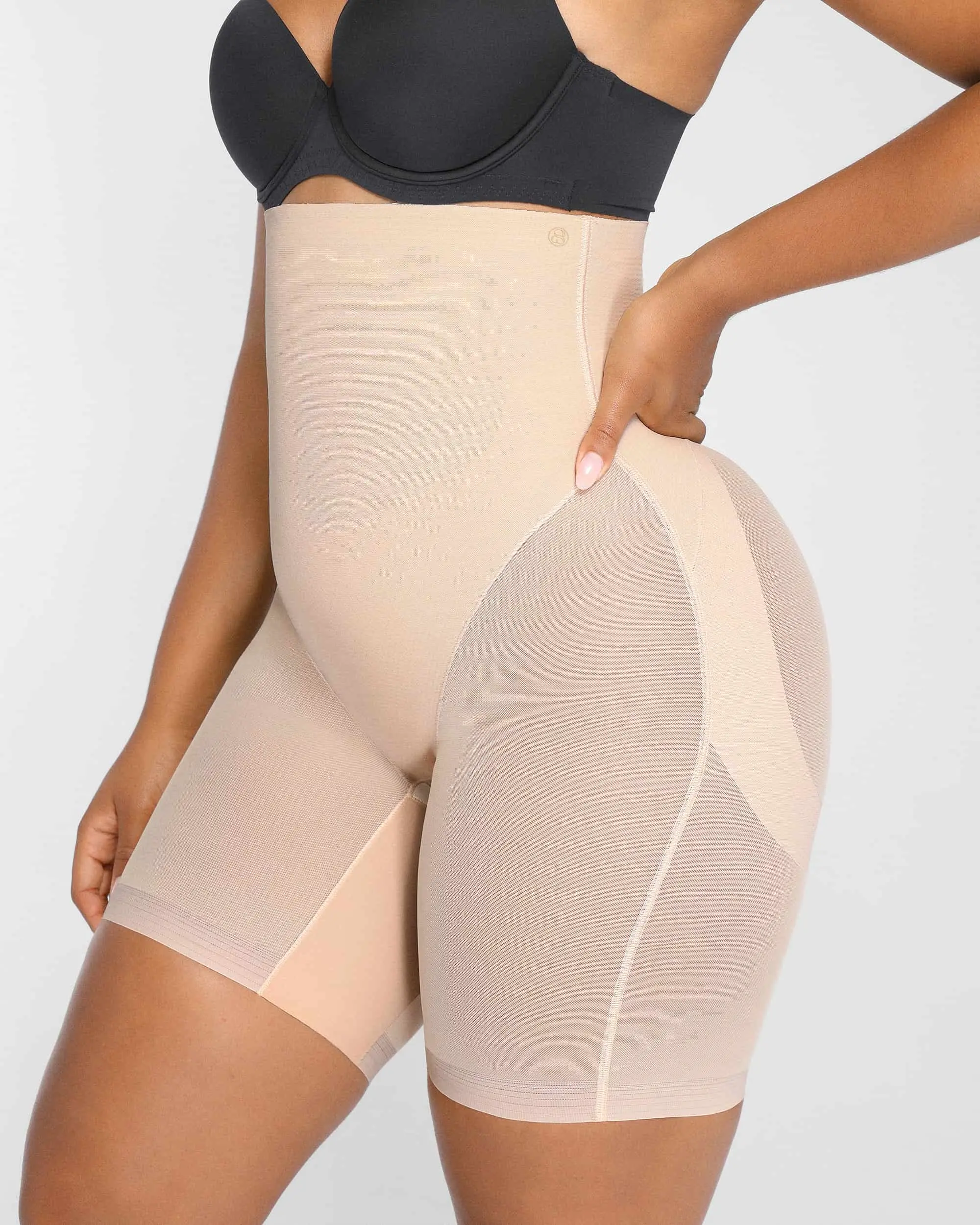 BOOT-YEAH™ MeshSmooth™ Butt-Lifting Mid Thigh Short - Image 15