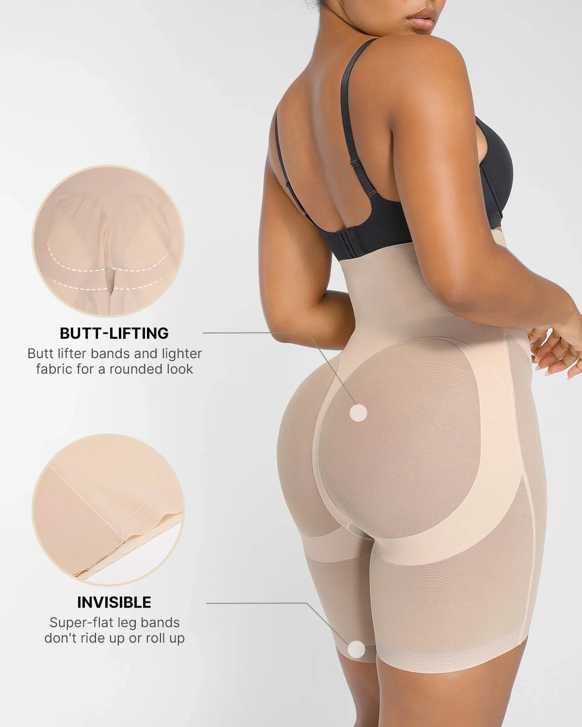 BOOT-YEAH™ MeshSmooth™ Butt-Lifting Mid Thigh Short - Image 9