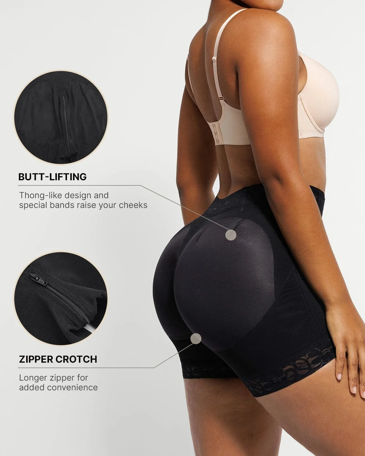 BOOT-YEAH™ AirSlim® Tummy Compression Butt-Lifting Short - Image 2