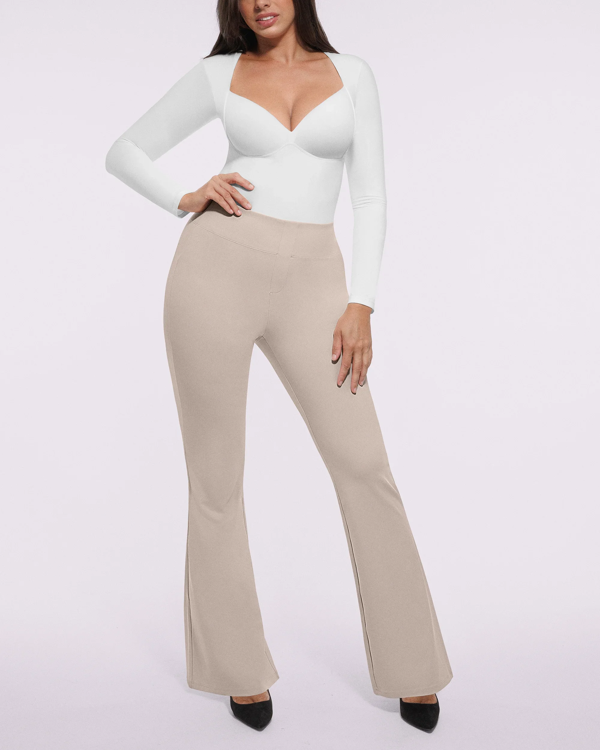 Bare Essentials™ AirSlim® Back Pocket Flare Work Pant - Image 12