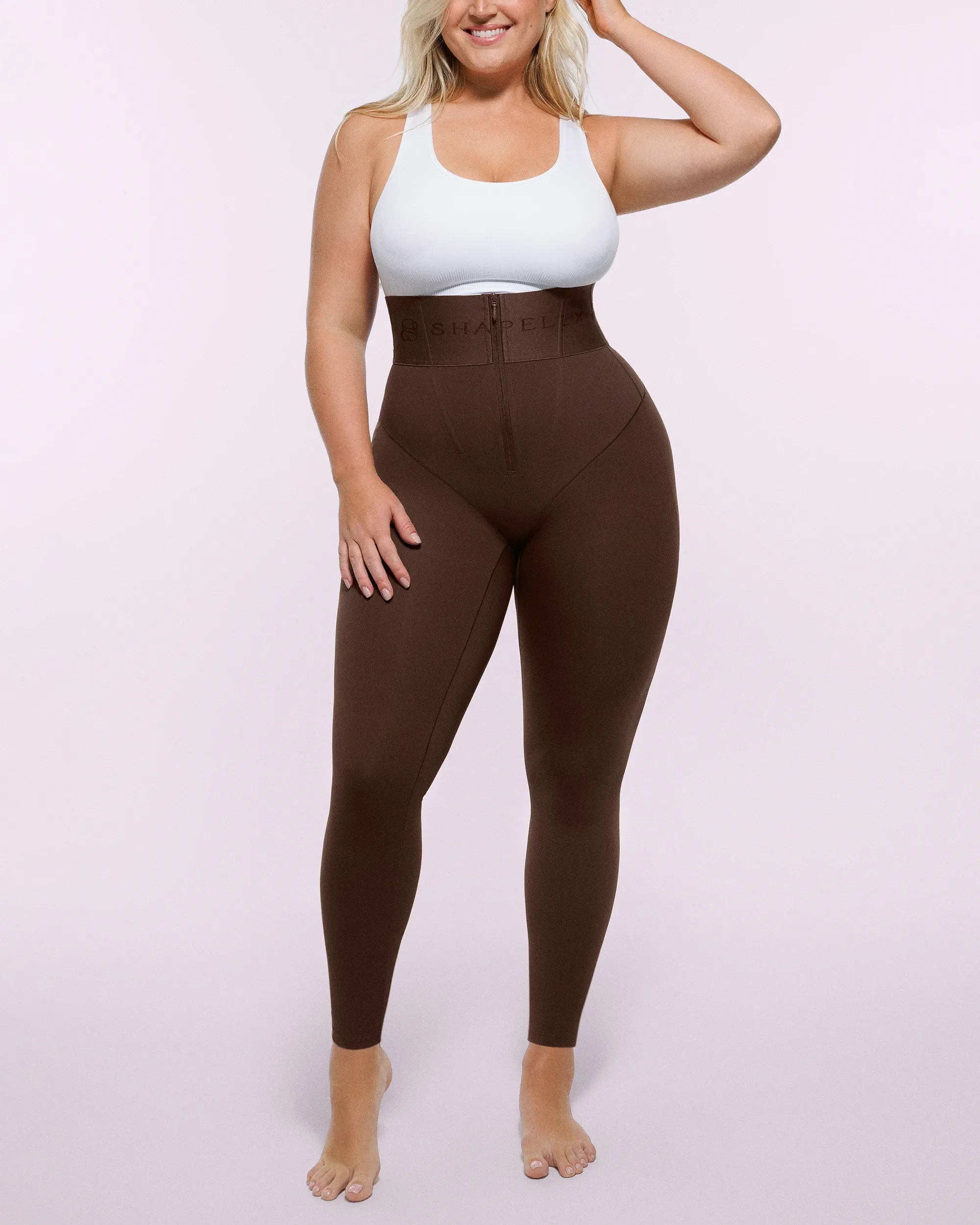 Bare Essentials™ AirSlim® High-Waisted Full-Length Shaping Leggings - Image 11