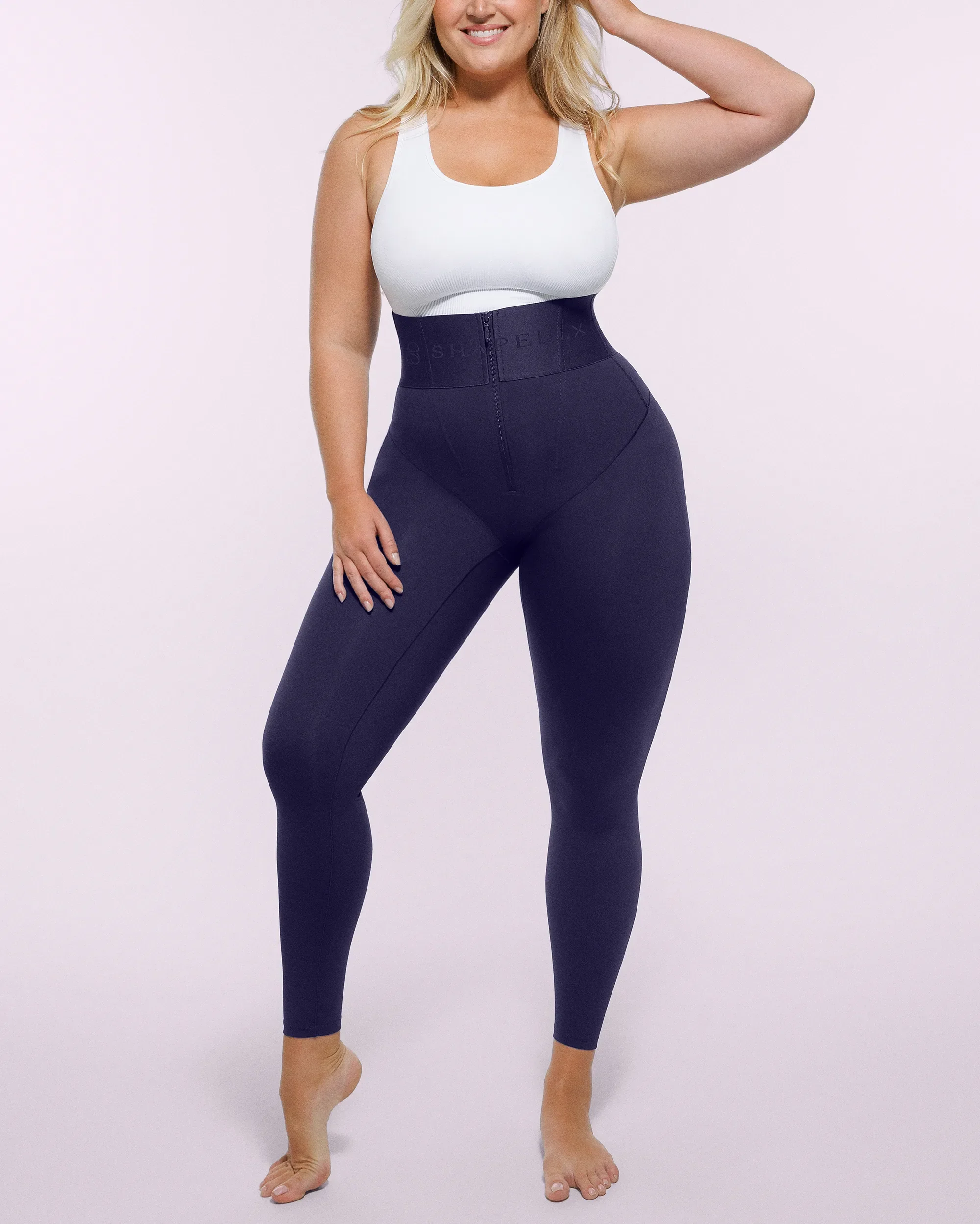 Bare Essentials™ AirSlim® High-Waisted Full-Length Shaping Leggings - Image 21