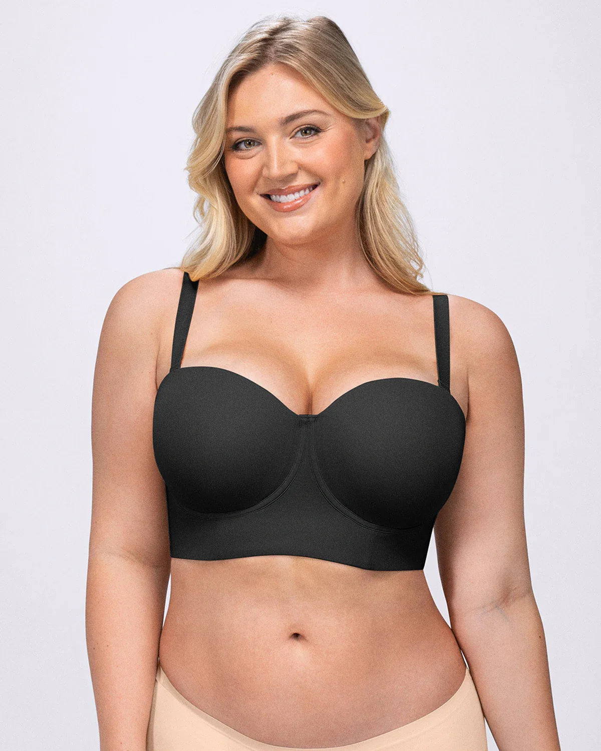 Bare Essentials™ AirSlim® Smoothing Strapless Convertible Bra - Image 18