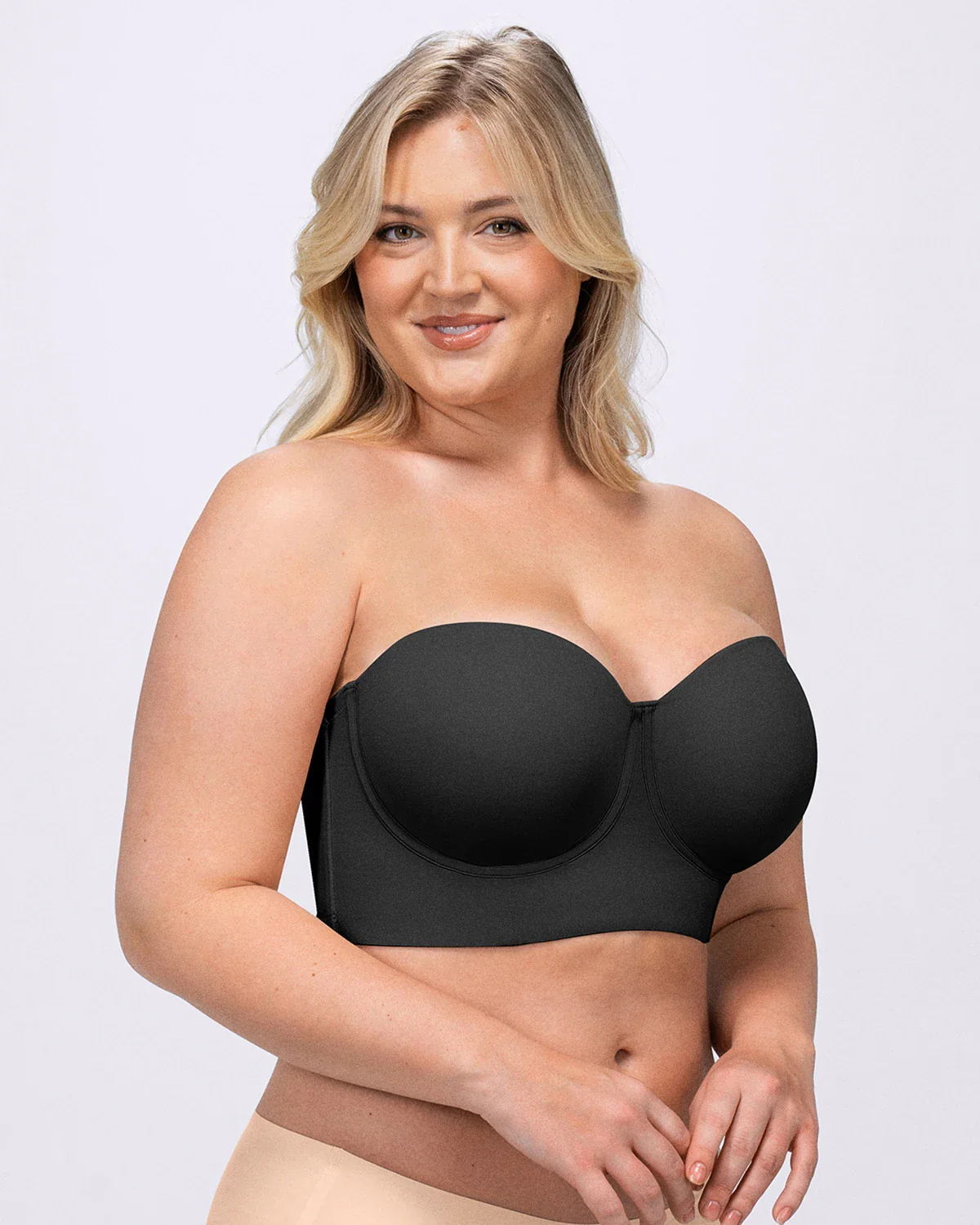 Bare Essentials™ AirSlim® Smoothing Strapless Convertible Bra - Image 19