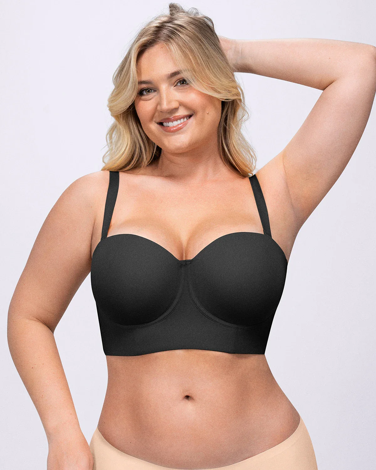 Bare Essentials™ AirSlim® Smoothing Strapless Convertible Bra - Image 20