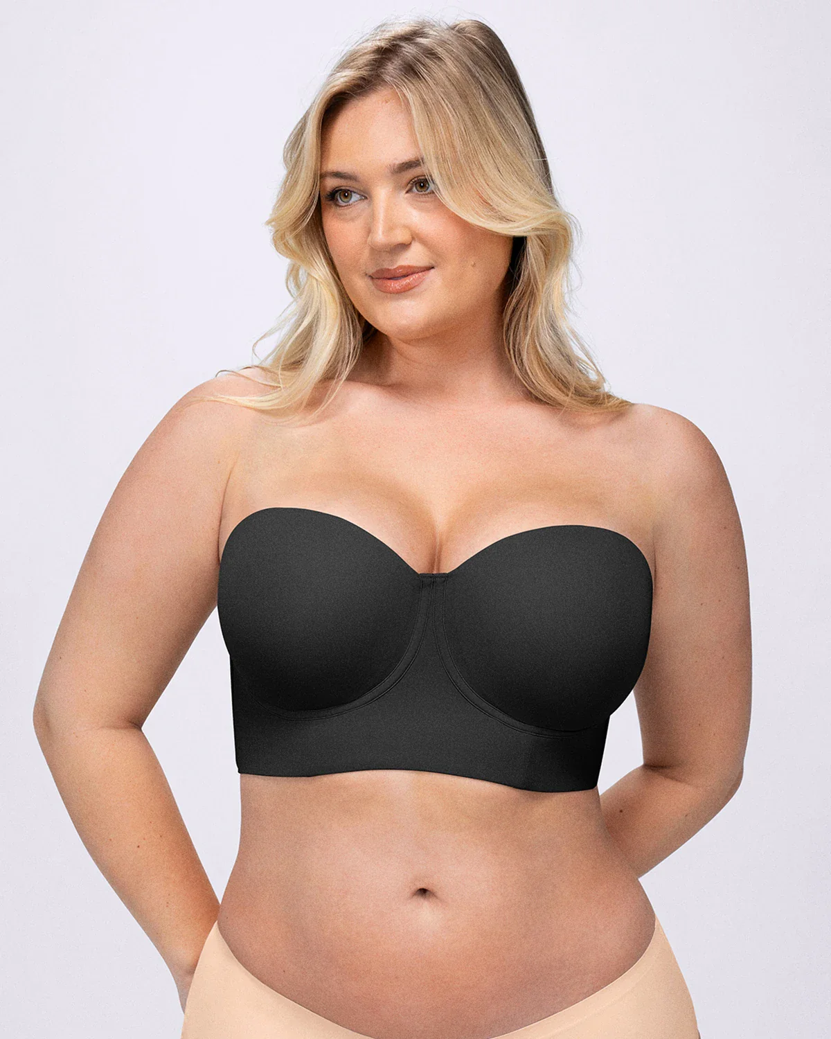 Bare Essentials™ AirSlim® Smoothing Strapless Convertible Bra - Image 22