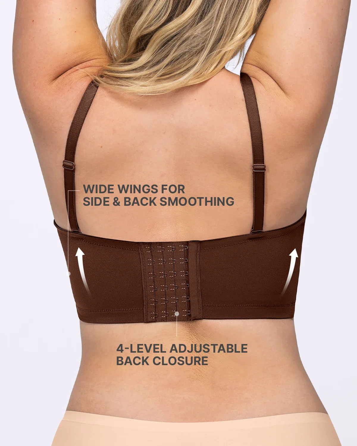 Bare Essentials™ AirSlim® Smoothing Strapless Convertible Bra - Image 3