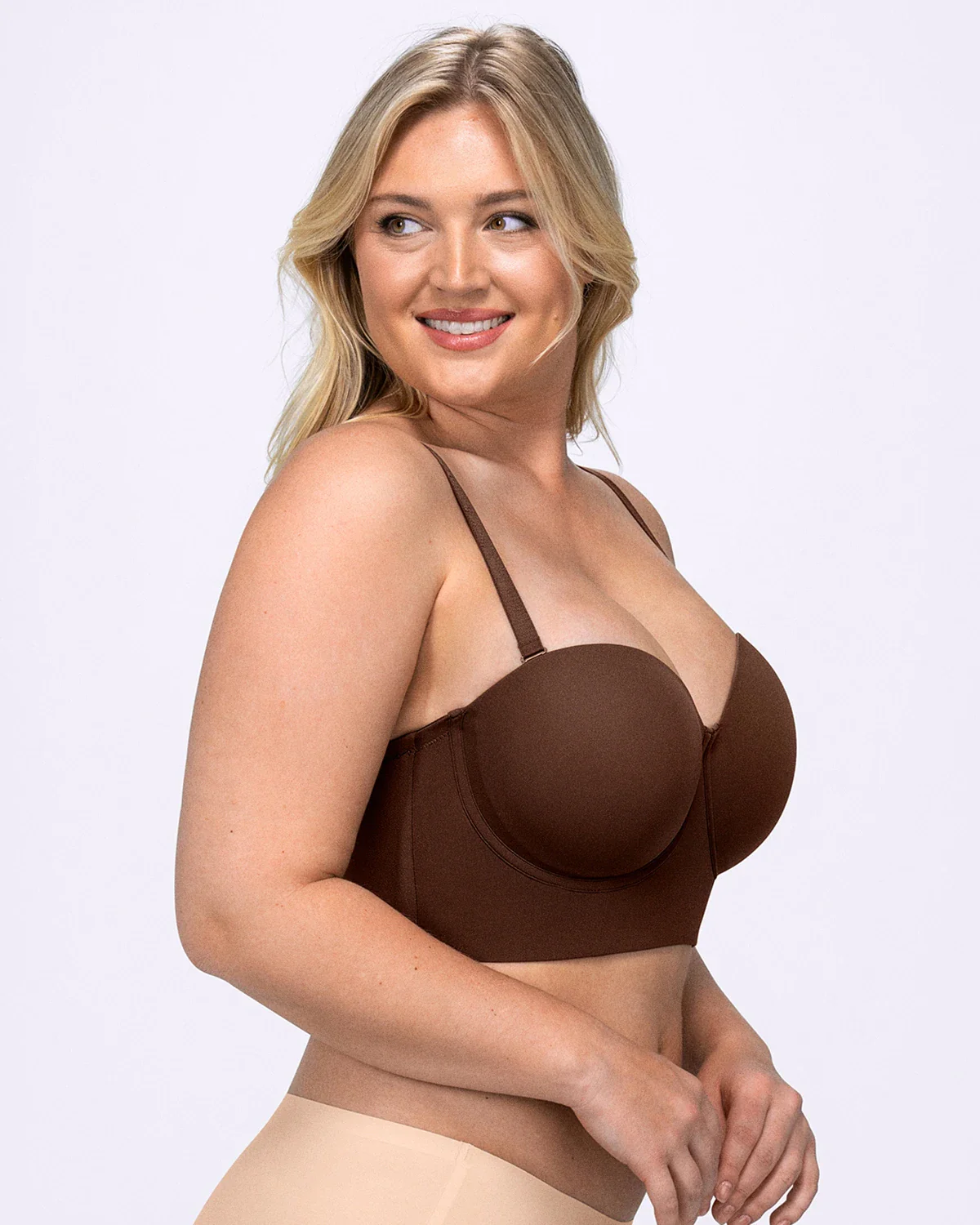 Bare Essentials™ AirSlim® Smoothing Strapless Convertible Bra - Image 6