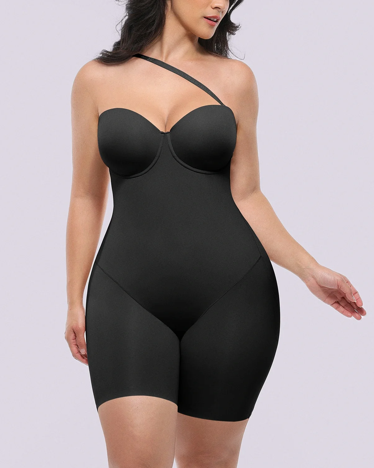 Bare Essentials™ AirSlim® Strapless Mid Thigh Bodysuit - Image 20