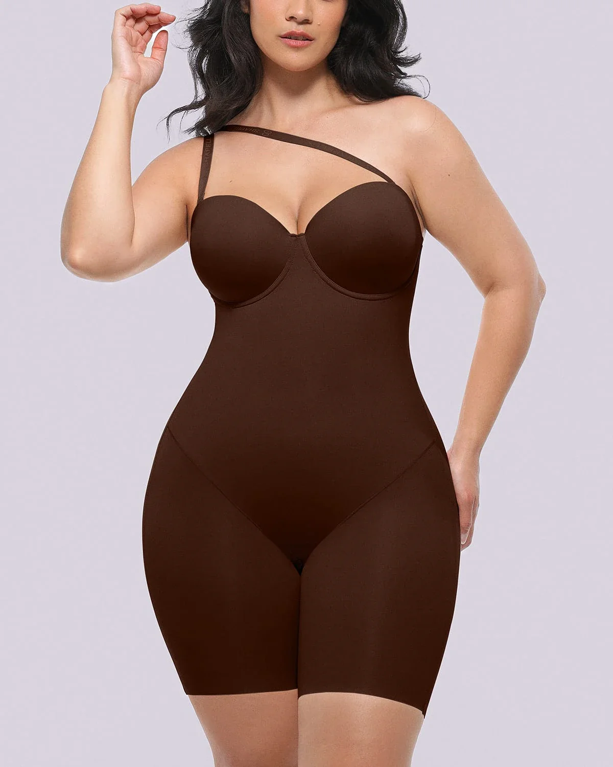 Bare Essentials™ AirSlim® Strapless Mid Thigh Bodysuit - Image 25