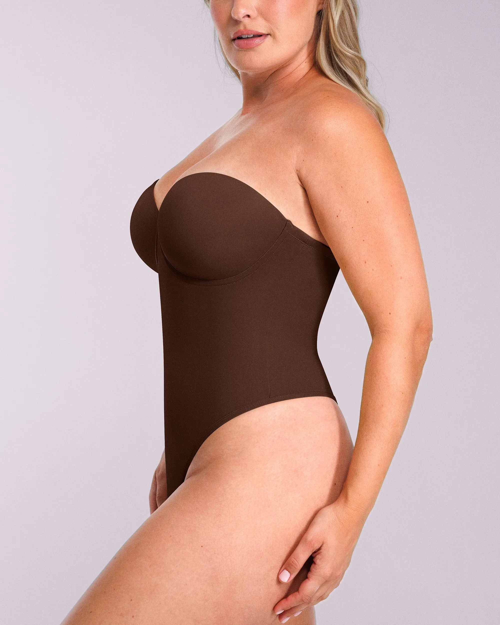 Bare Essentials™ AirSlim® Strapless Thong Bodysuit - Image 22