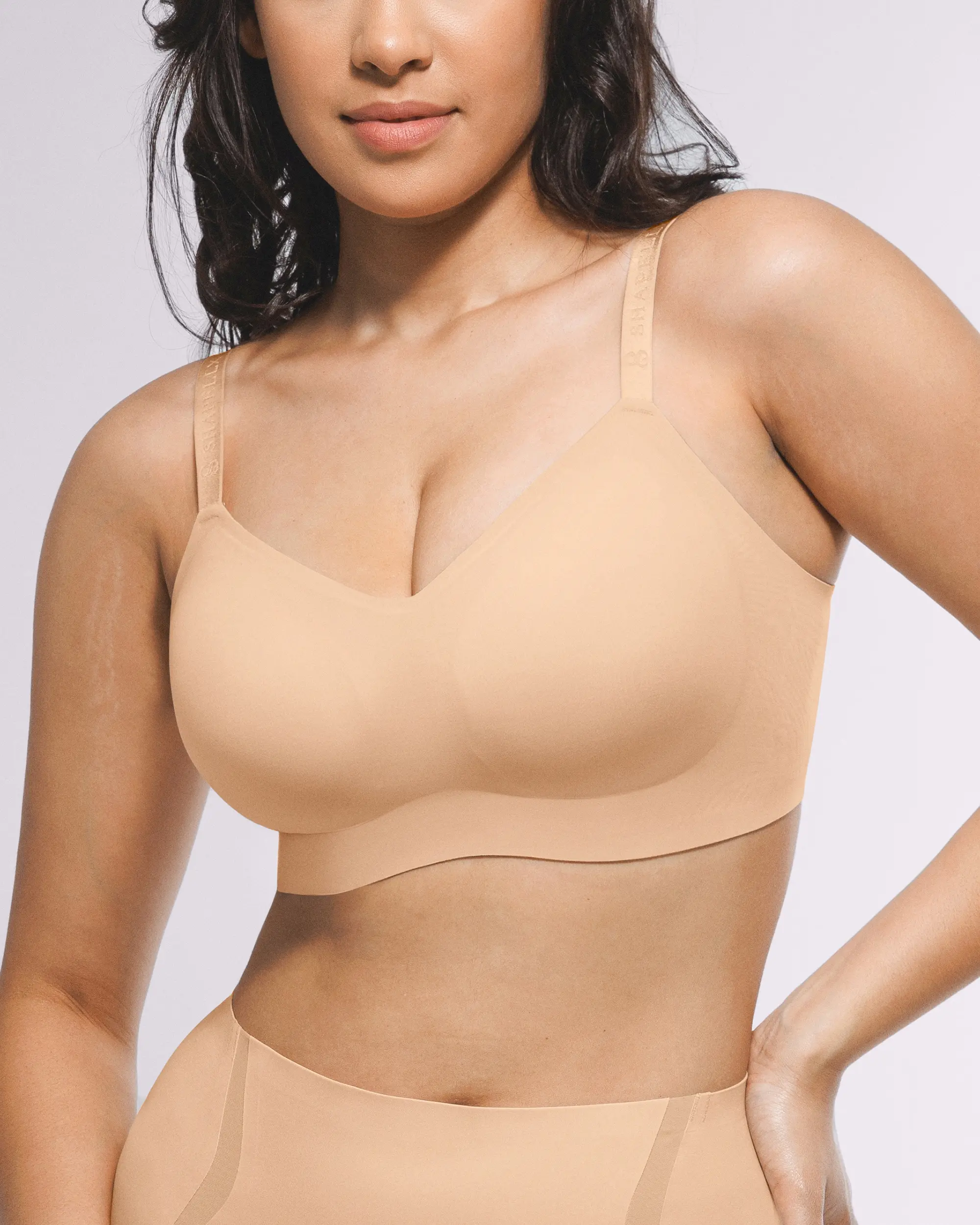 Bare Essentials™ Cream Touch™ Smoothing Wireless Bra - Image 13