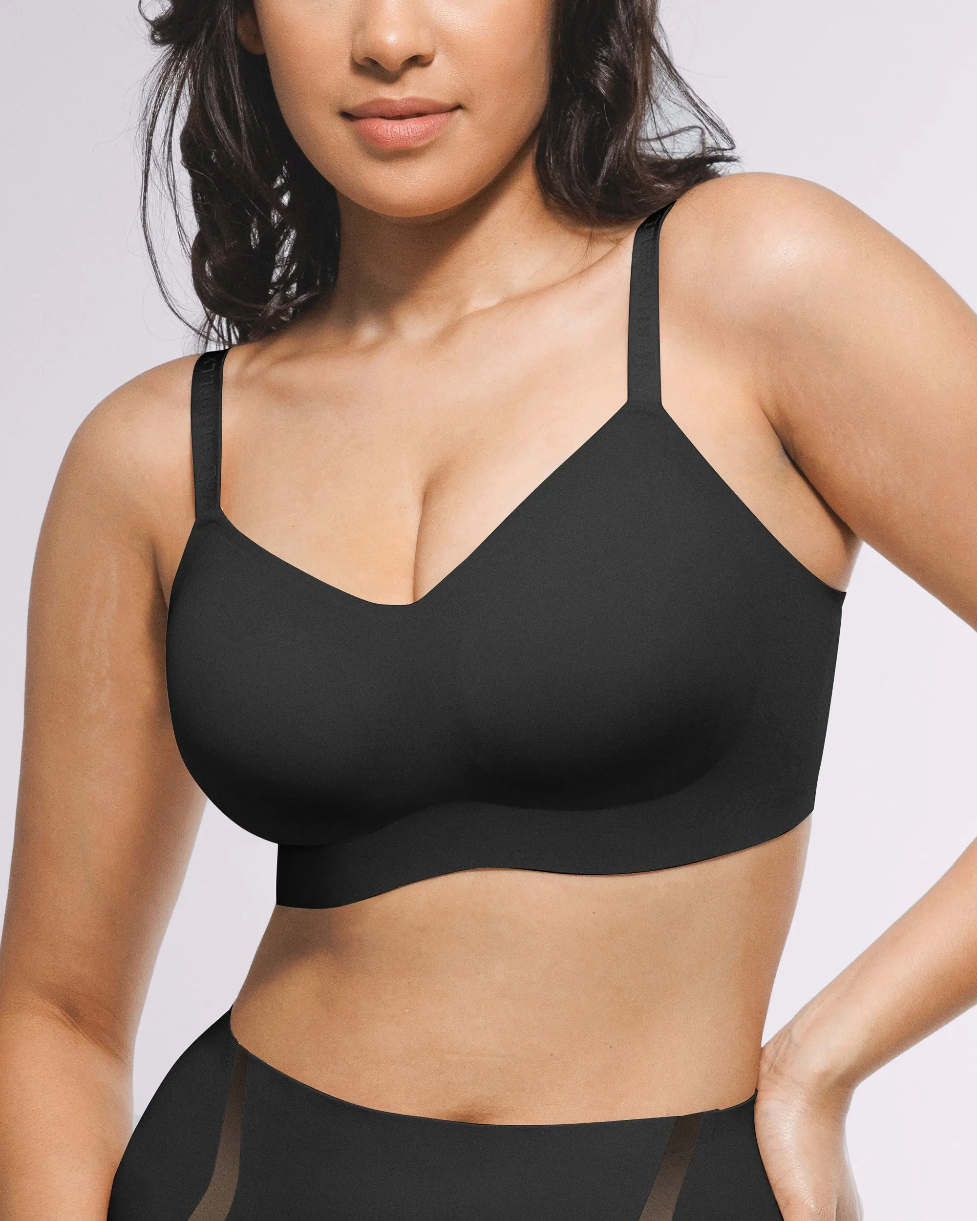 Bare Essentials™ Cream Touch™ Smoothing Wireless Bra - Image 5