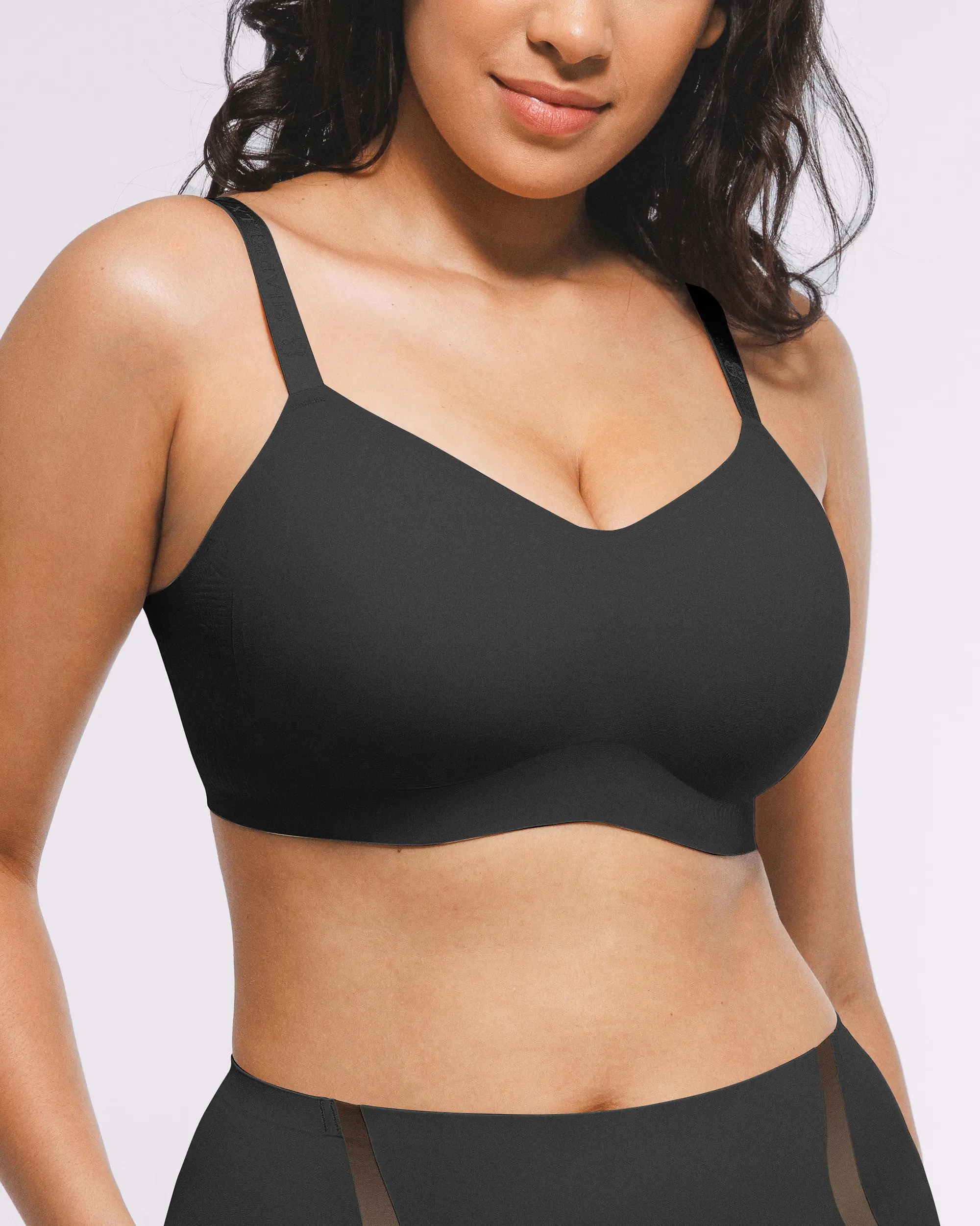Bare Essentials™ Cream Touch™ Smoothing Wireless Bra - Image 8