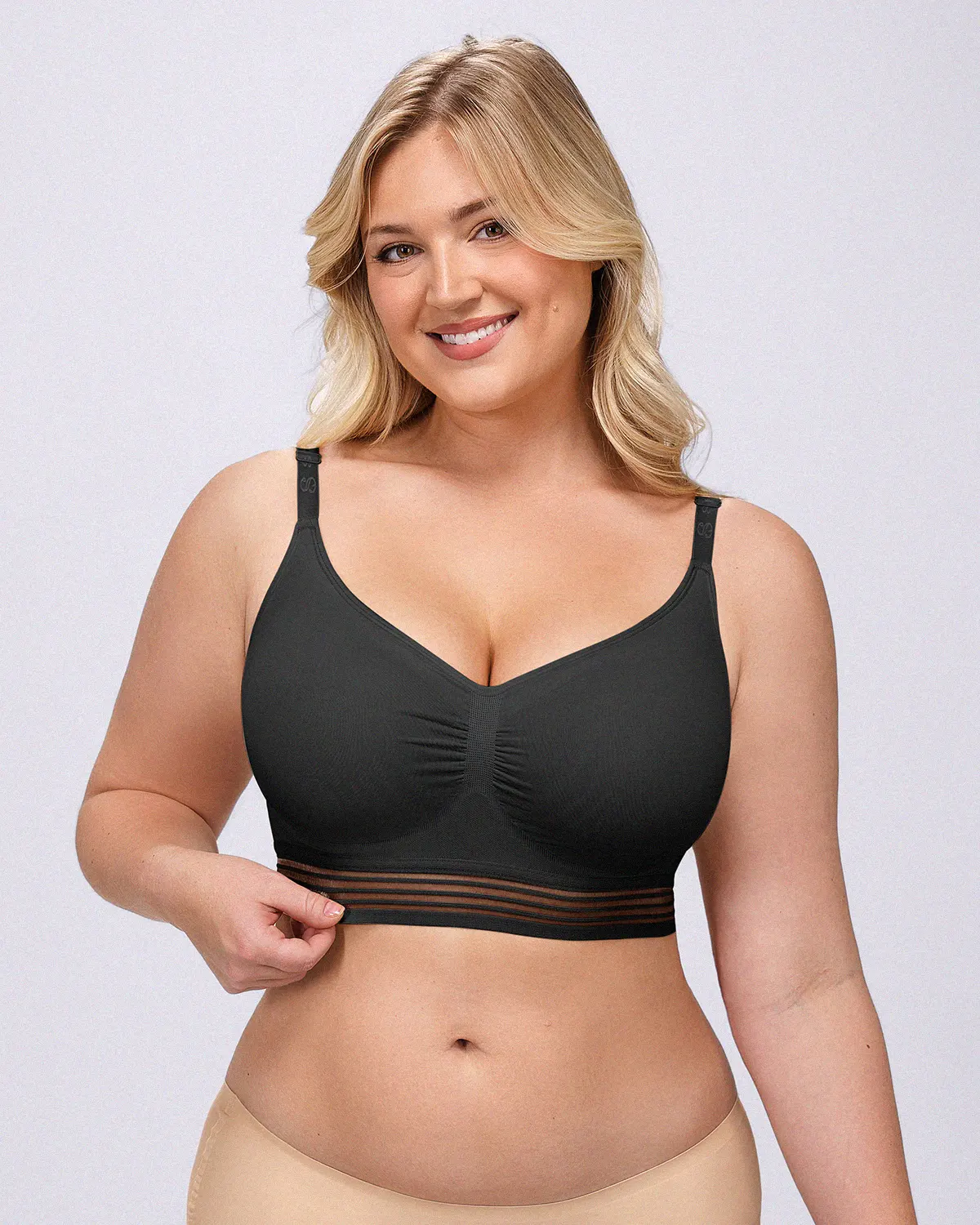 Bare Essentials™ Defineline™ All Day Comfort Wireless Bra - Image 10