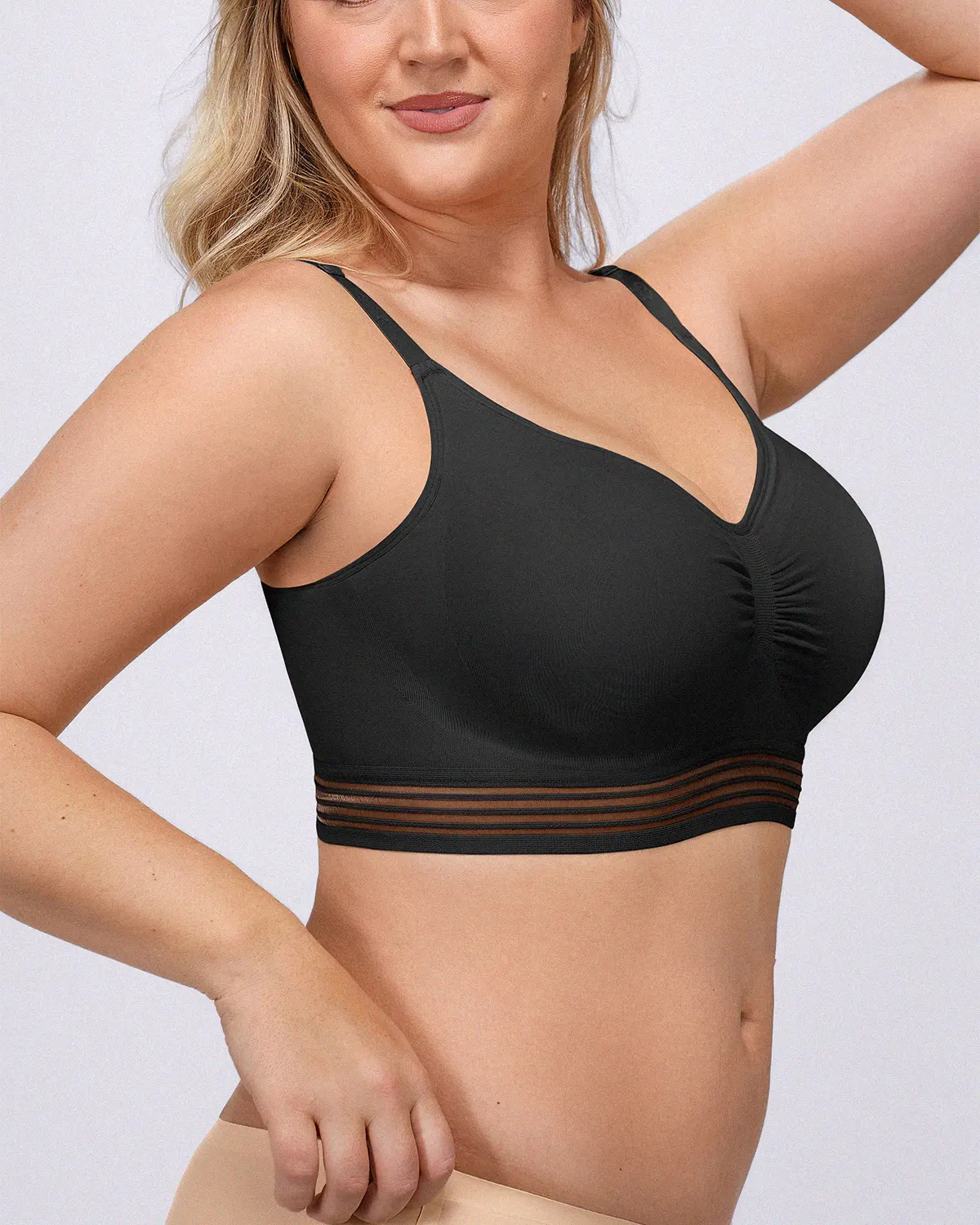 Bare Essentials™ Defineline™ All Day Comfort Wireless Bra - Image 13