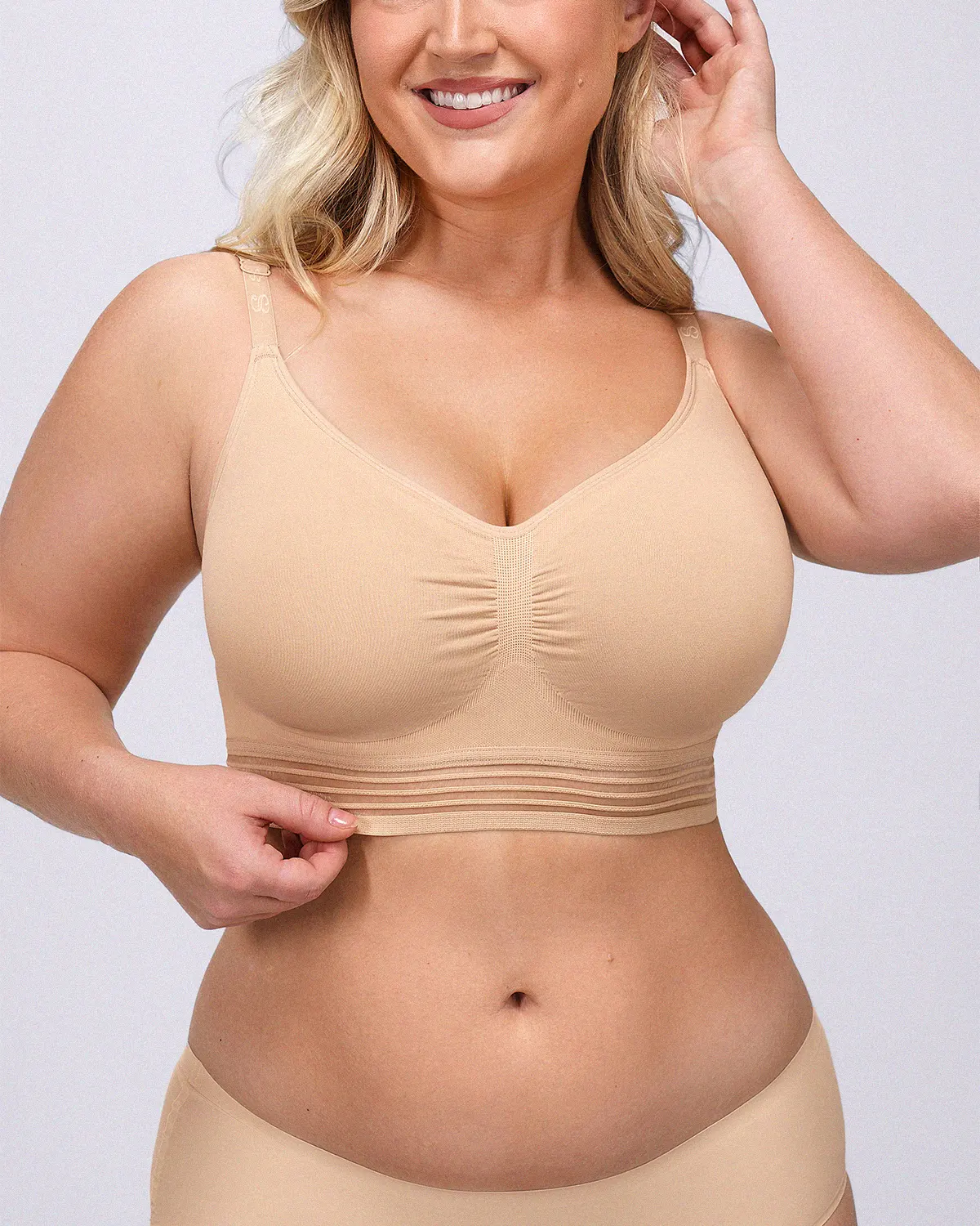Bare Essentials™ Defineline™ All Day Comfort Wireless Bra - Image 21