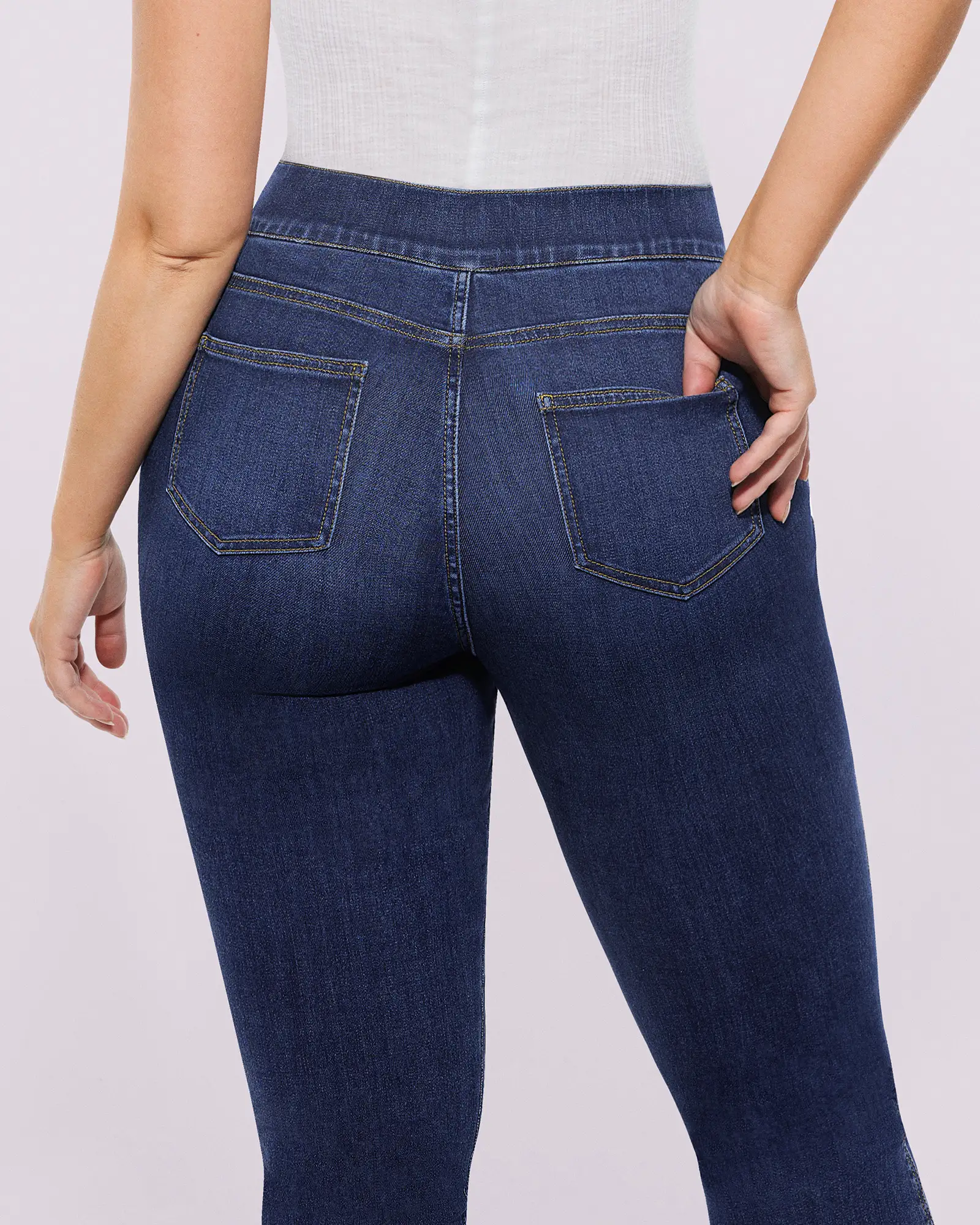 Bare Essentials™ AirSlim® High-Waisted Padded Hip Skinny Jeans - Image 18