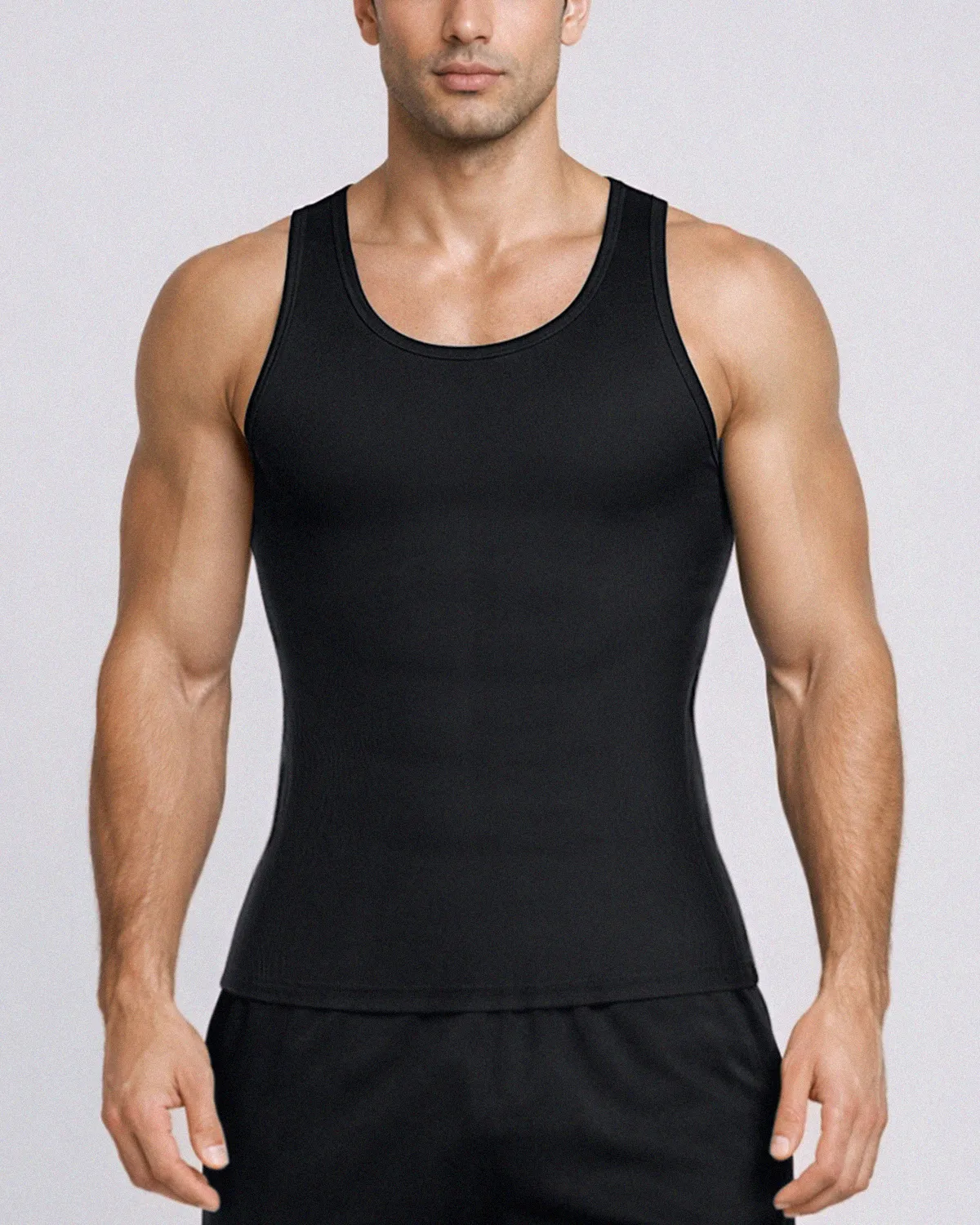 Bare Essentials™ Men's Seamless Compression Tank - Image 3
