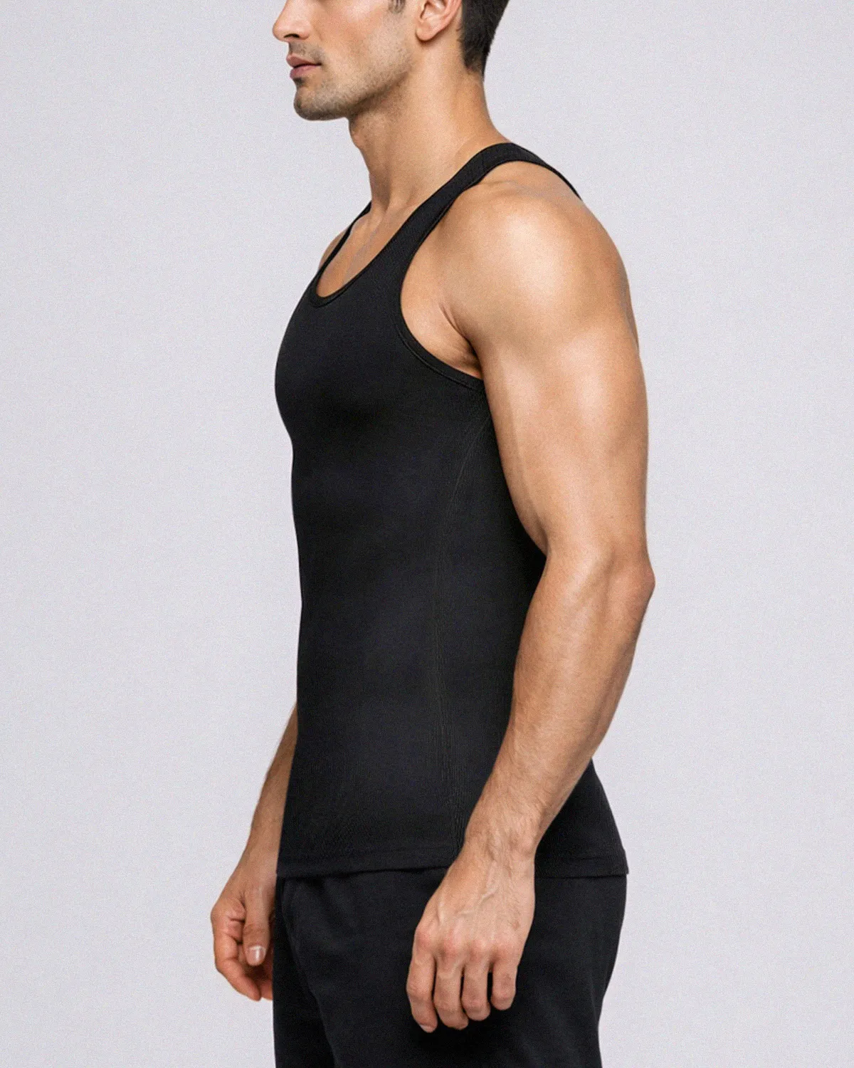 Bare Essentials™ Men's Seamless Compression Tank - Image 5