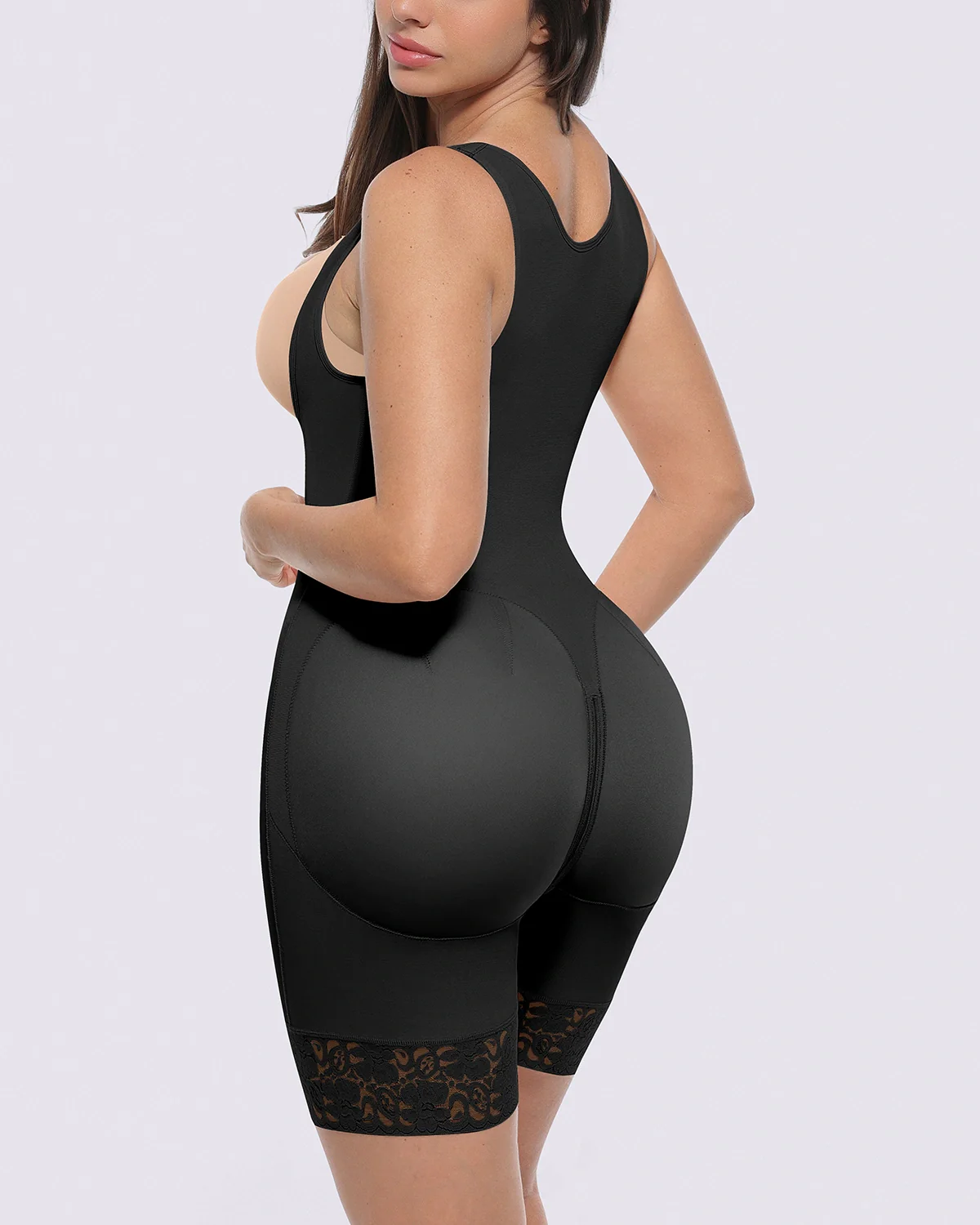 BOOT-YEAH™ AirSlim® Open Bust Tummy Control Bodysuit - Image 4