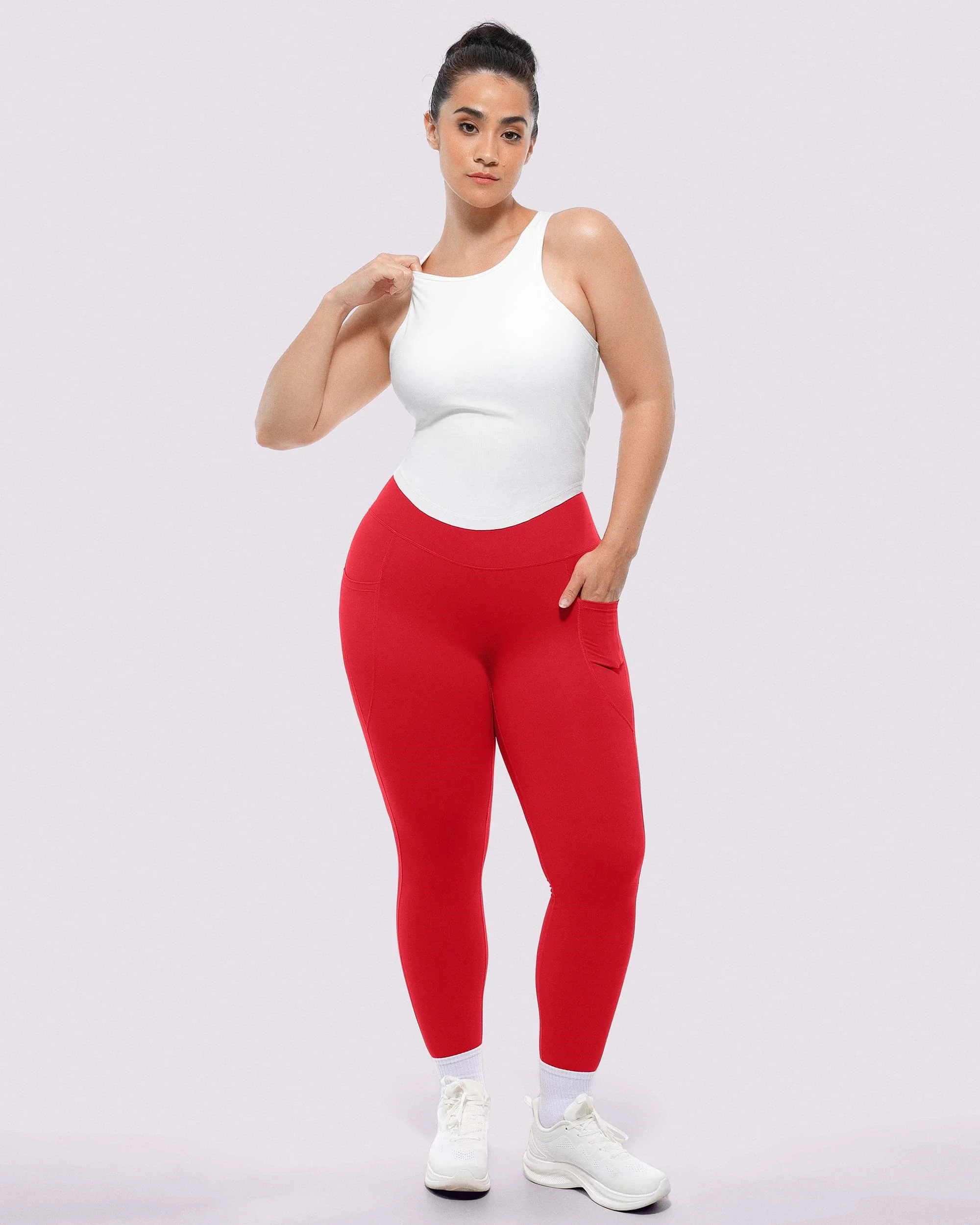 NeoSweat® AirSlim® Essential Built-In Bra Tank - Image 5