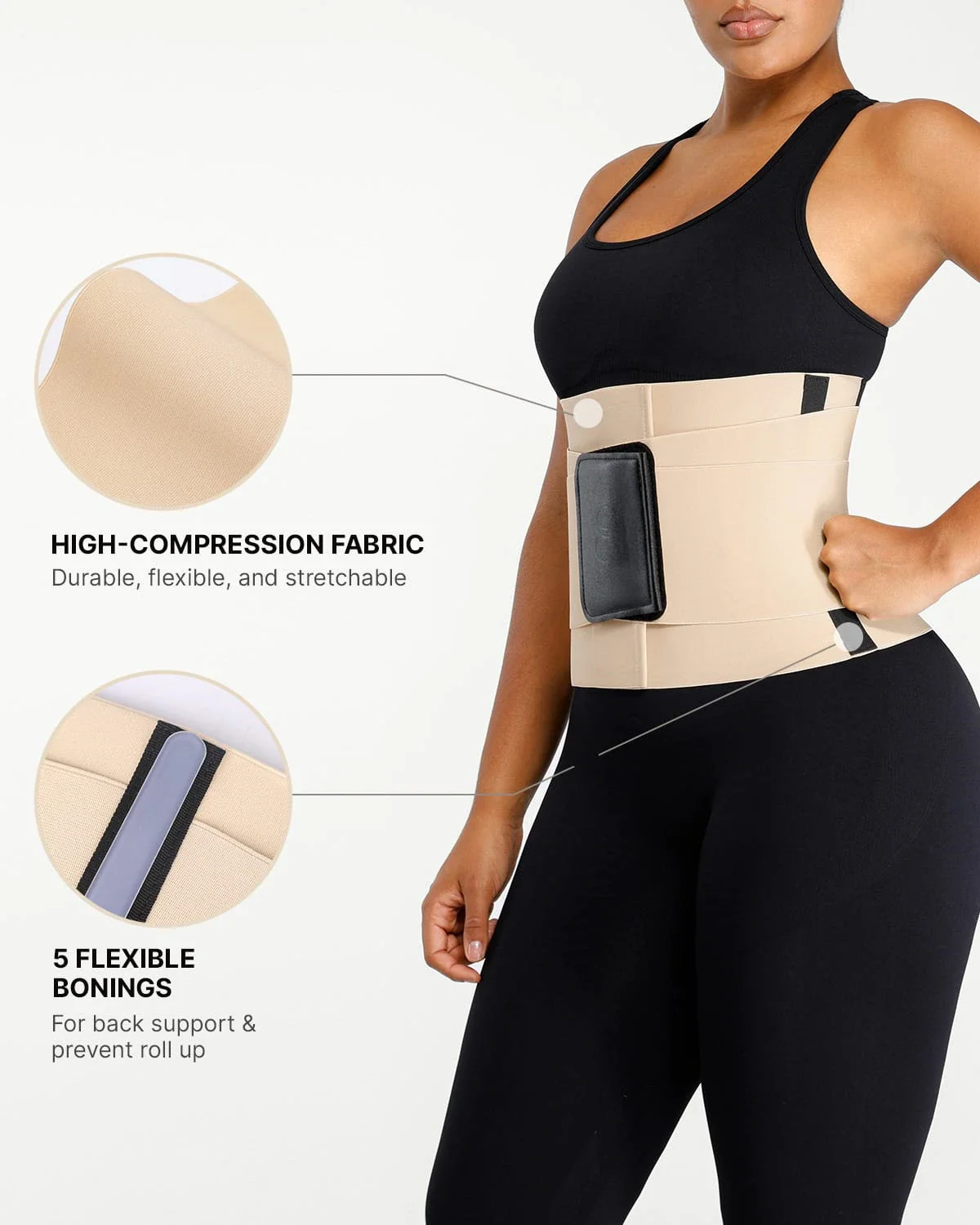 NeoSweat® AirSlim® Triple Compression Latex Waist Trainer - Image 3