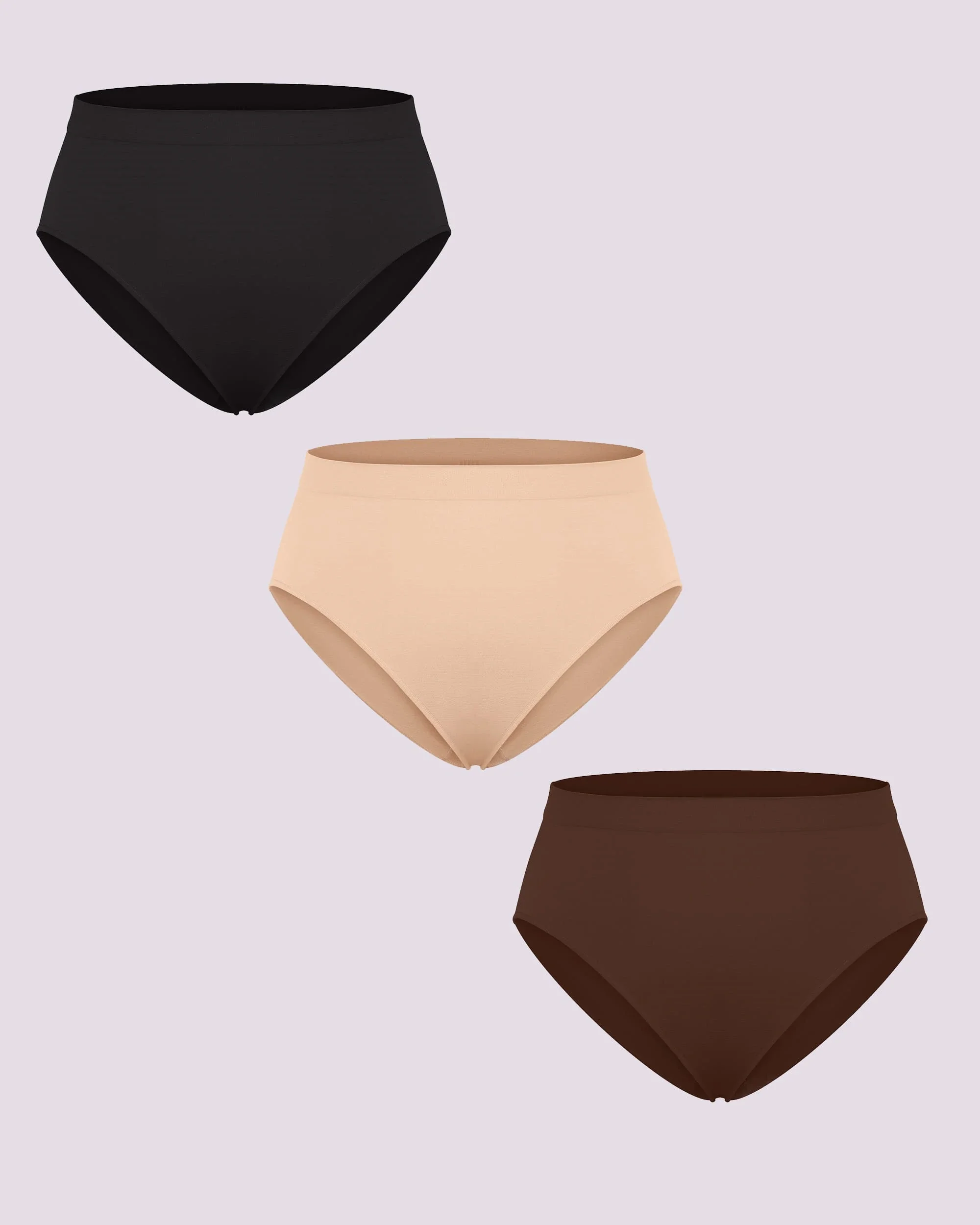 OceanHug™ Oyster Reborn Smoothing Brief 3-Pack - Image 13