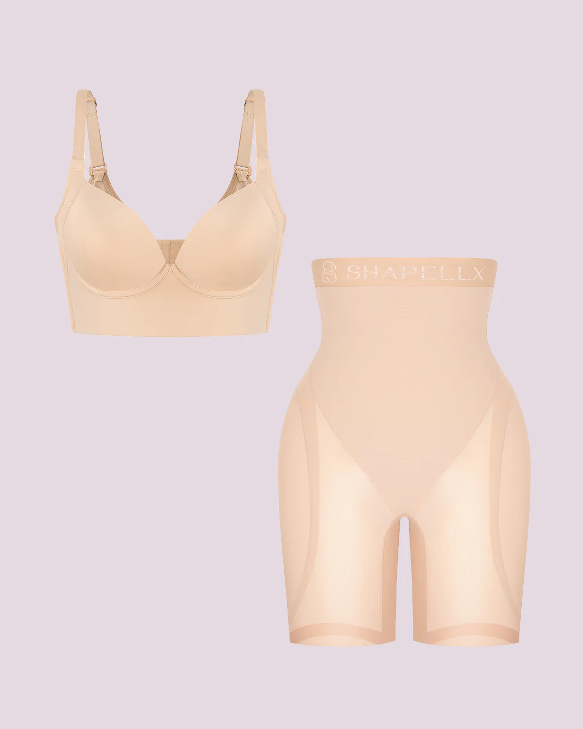 Push-Up Bra + Hip Enhancer Padded Short Bundle - Image 17