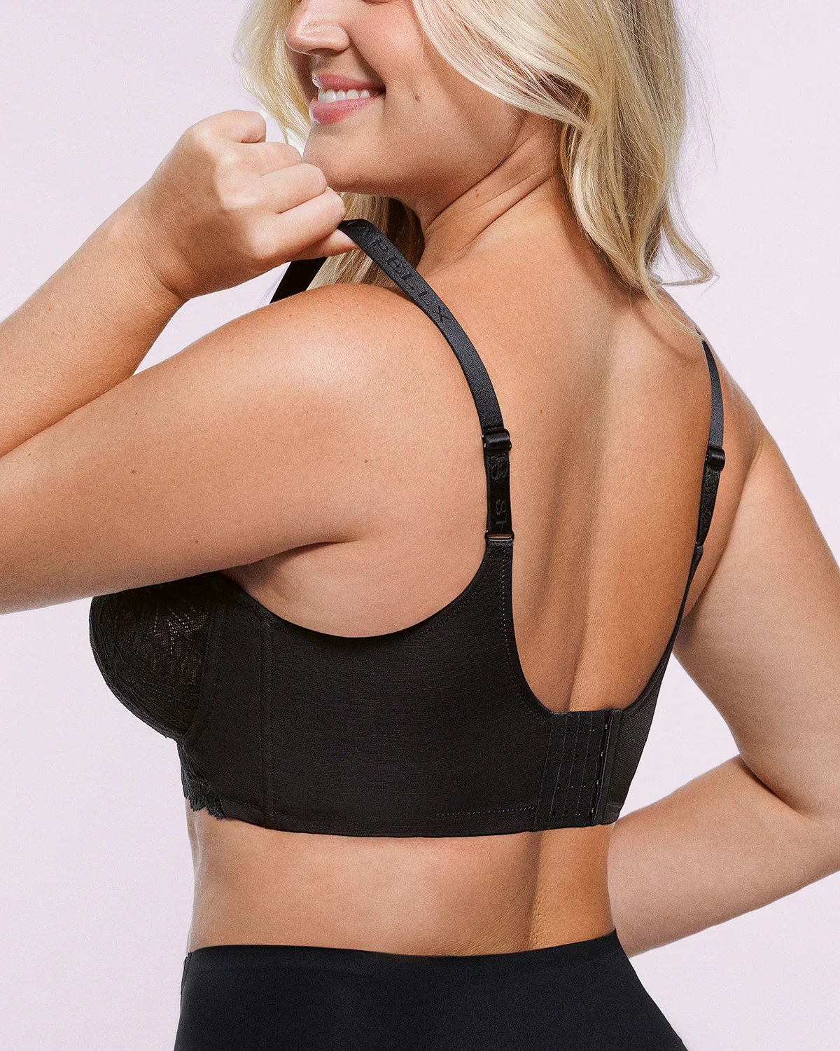 Bare Essentials™ AirSlim® Supportive Unlined Lace Underwired Bra - Image 8